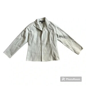 Linda Allard Ellen Tracy Wool Waterfall Style Jacket, Size 8P